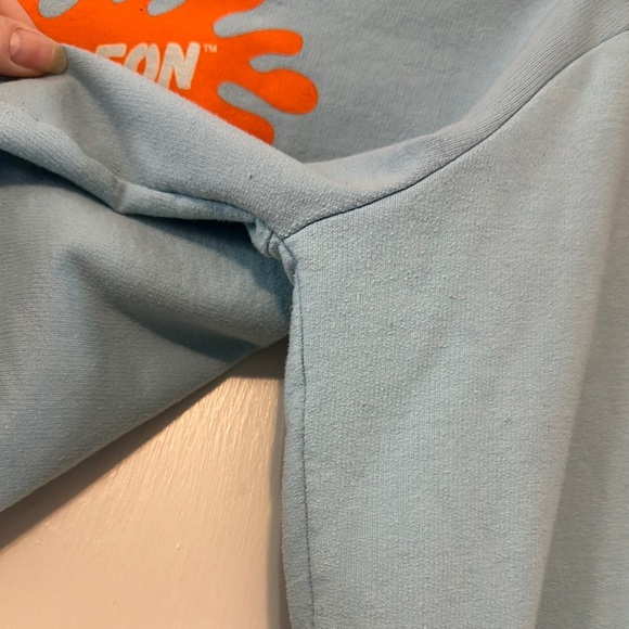 Nickelodeon Blue Hoodie with Cartoon Characters - Picture 3 of 7